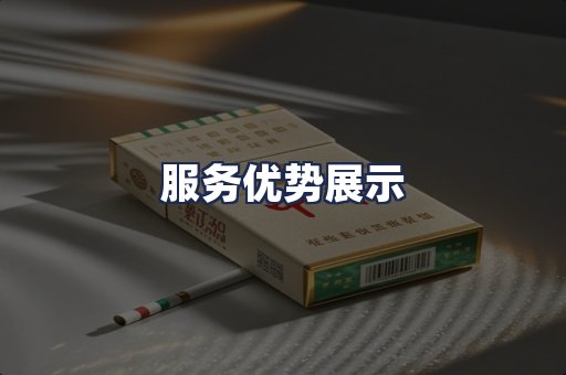 服务优势展示